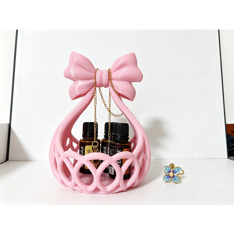 Hollowed-out Bow-shaped Jewelry Storage Box, Cute Style